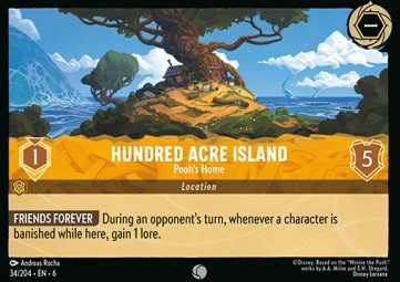 Hundred Acre Island - Pooh's Home - Azurite Sea (Common) [34]