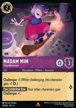 Madam Mim - Tiny Adversary - Azurite Sea (Rare) [37]