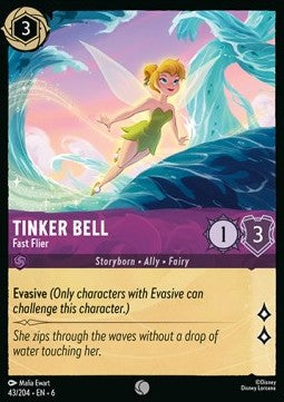 Tinker Bell - Fast Flier - Azurite Sea (Common) [43]