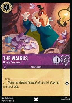 The Walrus - Greedy Gourmand - Azurite Sea (Uncommon) [46]