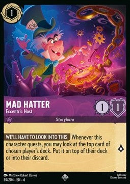 Mad Hatter - Eccentric Host - Azurite Sea (Super Rare) [59]