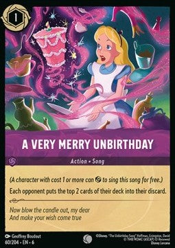 A Very Merry Unbirthday - Azurite Sea (Common) [60]