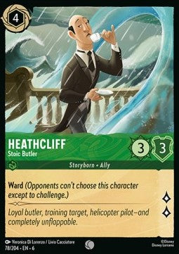 Heathcliff - Stoic Butler - Azurite Sea (Common) [78]