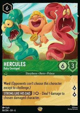 Hercules - Baby Demigod - Azurite Sea (Legendary) [6AZS-86]