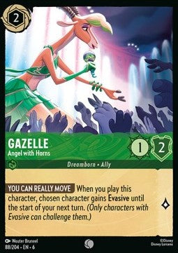 Gazelle - Angel with Horns - Azurite Sea (Common) [88]