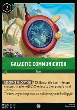 Galactic Communicator - Azurite Sea (Common) [99]