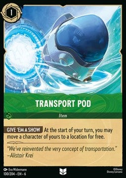 Transport Pod - Azurite Sea (Uncommon) [100]