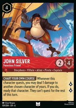 John Silver - Ferocious Friend - Azurite Sea (Uncommon) [109]