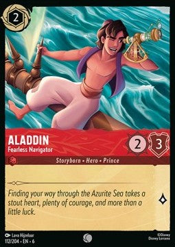 Aladdin - Fearless Navigator - Azurite Sea (Common) [112]