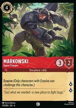 Markowski - Space Trooper - Azurite Sea (Common) [113]