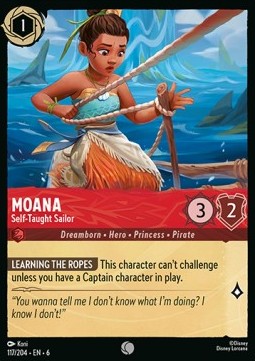 Moana - Self-Taught Sailor - Azurite Sea (Common) [117]