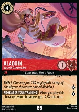 Aladdin - Intrepid Commander - Azurite Sea (Uncommon) [119]