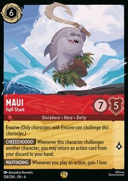 Maui - Half-Shark - Azurite Sea (Legendary) [6AZS-124]