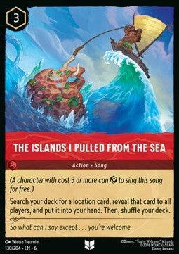 The Islands I Pulled from the Sea (V.1) - Azurite Sea (Uncommon) [130]