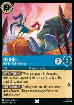 Heihei - Not-So-Tricky Chicken - Azurite Sea (Uncommon) [146]