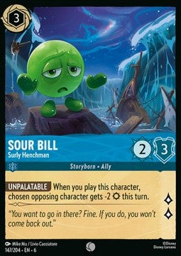 Sour Bill - Surly Henchman - Azurite Sea (Common) [147]