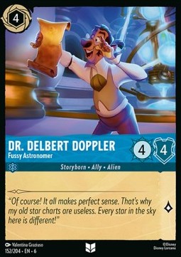 Dr. Delbert Doppler - Fussy Astronomer - Azurite Sea (Uncommon) [152]