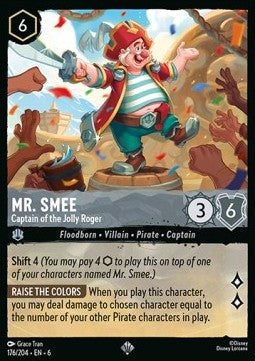 Mr. Smee - Captain of the Jolly Roger - Azurite Sea (Super Rare) [176]