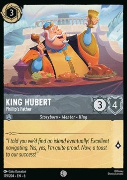 King Hubert - Phillip's Father - Azurite Sea (Common) [179]