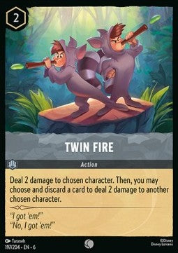 Twin Fire - Azurite Sea (Common) [197]