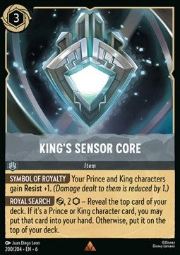 King's Sensor Core - Azurite Sea (Rare) [200]