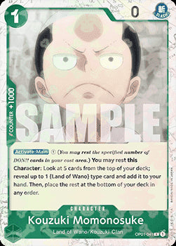Kouzuki Momonosuke (OP01-041) (V.2) - The Best (Rare) [OP01-041]