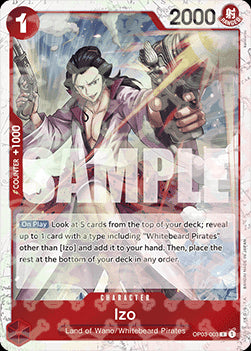 Izo (OP03-003) (V.2) - The Best (Rare) [OP03-003]