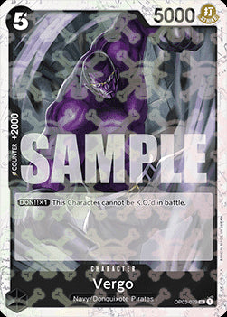 Vergo (OP03-079) (V.2) - The Best (Uncommon) [OP03-079]