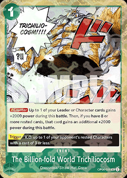 The Billion-fold World Trichiliocosm (OP06-038) (V.2) - The Best (Uncommon) [OP06-038]