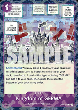 Kingdom of GERMA (OP06-079) (V.2) - The Best (Common) [OP06-079]
