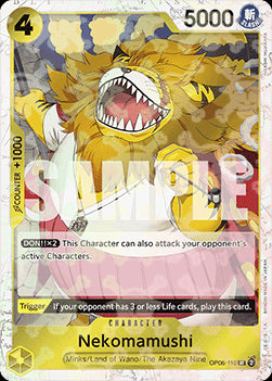 Nekomamushi (OP06-110) (V.2) - The Best (Uncommon) [OP06-110]