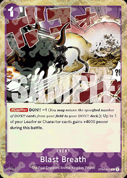 Blast Breath (ST04-016) (V.1) - The Best (Common) [ST04-016]