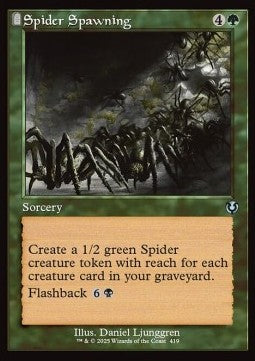 Spider Spawning - Innistrad Remastered: Extras (Uncommon) [XINR-419]