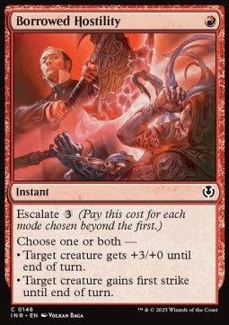 Borrowed Hostility - Innistrad Remastered (Common) [INR-146]