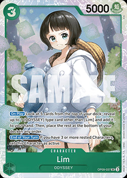 Lim (OP09-037) (V.1) - Emperors in the New World (Super Rare) [OP09-037]