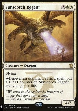 Sunscorch Regent - Secret Lair Commander Deck: 20 Ways to Win (Rare)