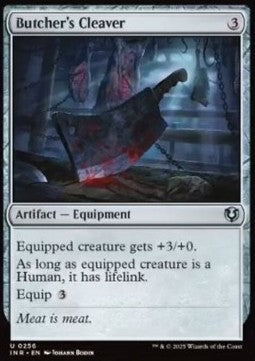 Butcher's Cleaver - Innistrad Remastered (Uncommon) [INR-256]