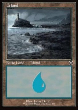 Island (V.1) - Innistrad Remastered (Land) [INR-290]