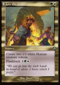 Join the Dance - Innistrad Remastered: Extras (Uncommon) [XINR-432]