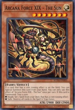 Arcana Force XIX - The Sun - Supreme Darkness (Common) [SUDA-005]