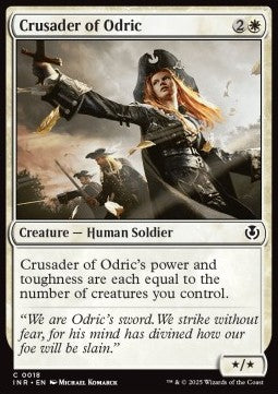 Crusader of Odric - Innistrad Remastered (Common) [INR-18]