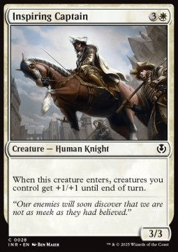 Inspiring Captain - Innistrad Remastered (Common) [INR-28]