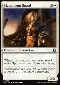 Mausoleum Guard - Innistrad Remastered (Uncommon) [INR-33]