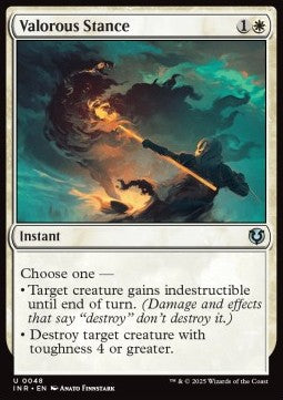 Valorous Stance - Innistrad Remastered (Uncommon) [INR-48]