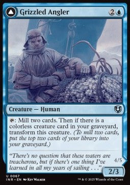 Grizzled Angler / Grisly Anglerfish - Innistrad Remastered (Uncommon) [INR-67]