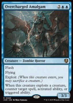 Overcharged Amalgam - Innistrad Remastered (Rare) [INR-80]