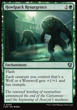 Howlpack Resurgence - Innistrad Remastered (Uncommon) [INR-204]