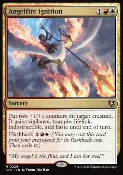 Angelfire Ignition - Innistrad Remastered (Rare) [INR-229]