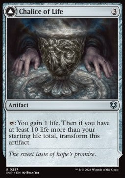 Chalice of Life / Chalice of Death - Innistrad Remastered (Uncommon) [INR-257]