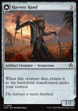 Harvest Hand / Scrounged Scythe - Innistrad Remastered (Common) [INR-265]